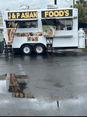 J & P Asian Food's truck