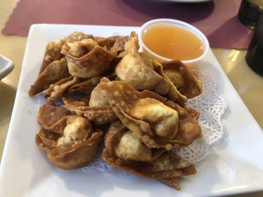 Chicken A6. Crispy Wontons