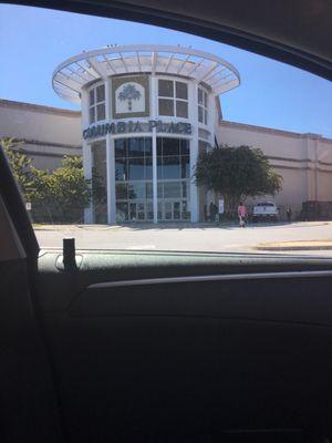 Outside of the mall