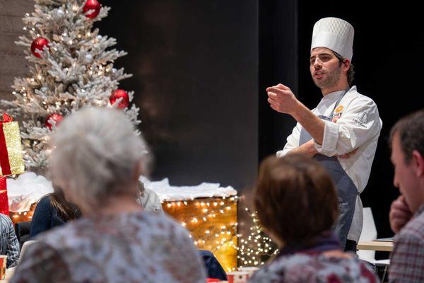 Panettone Experience with Istituto Italiano Scuola and our partner and pastry chef Giovanni Liguoro; The Italian way to learn Italian