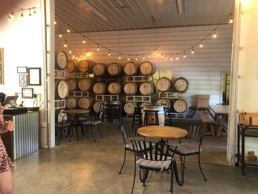 Barrel room