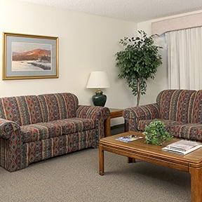 Wedgewood resort residential-style suite.