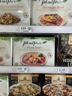 New frozen vegan meals