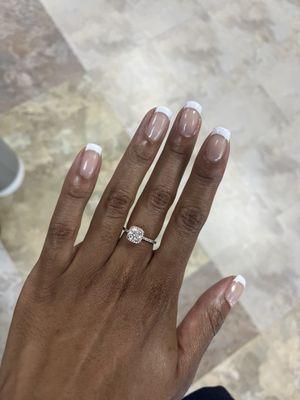 French gel manicure