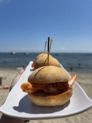 Lobster sliders