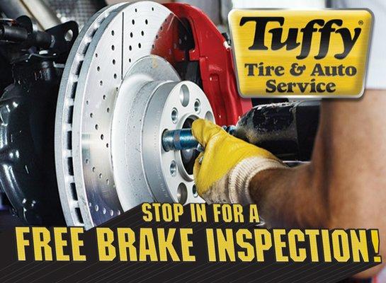 We Do FREE Brake Inspections