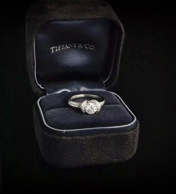 Vintage rings always available at Dallas Diamonds, like this gorgeous vintage Tiffany & Co. piece!