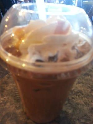 Carmel Delight Iced! Great breakfast treat!