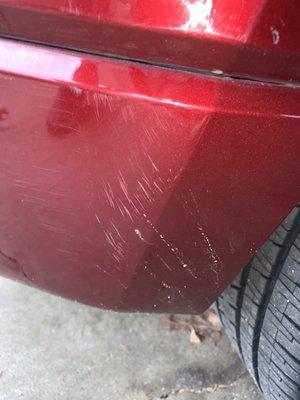 Car scratches