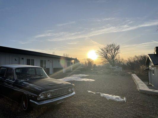 Sunset at The Homestead