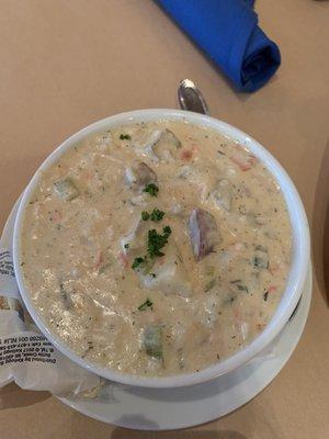 Seafood chowder