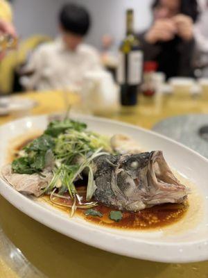 steamed fish