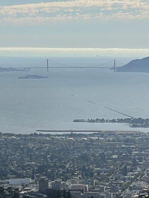 Golden Gate Bridge from Berkeley's Grizzly Peak