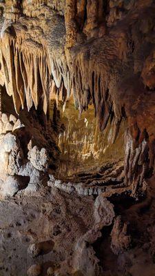 Inside the caverns