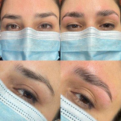 Brow lamination