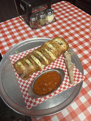 Stromboli Steak and Cheese