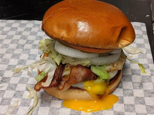 "The BELT" 
 Bacon, Egg, Lettuce, Tomato