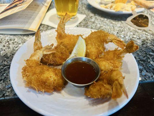 Coconut Shrimp appetizer