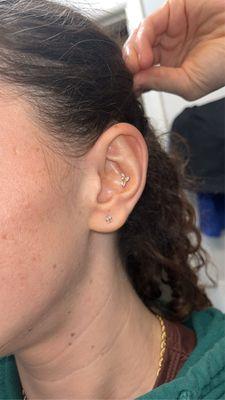 Ear piercing