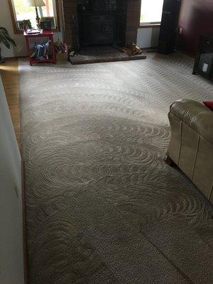 One more clean carpet