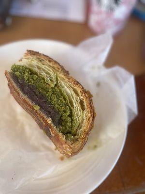 Matcha danish