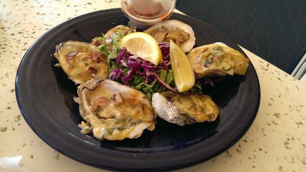 Rockefeller oysters.