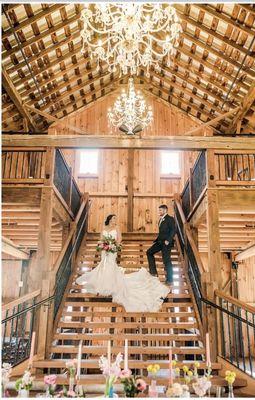 Bluebird Manor... chandelier Barn