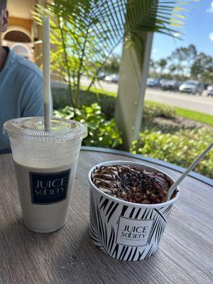 Johnny cashew cold brew & electric bowl