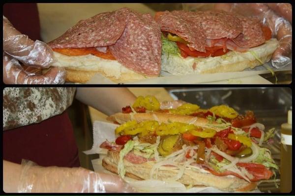 Made to order subs at Mama Bair's Subs