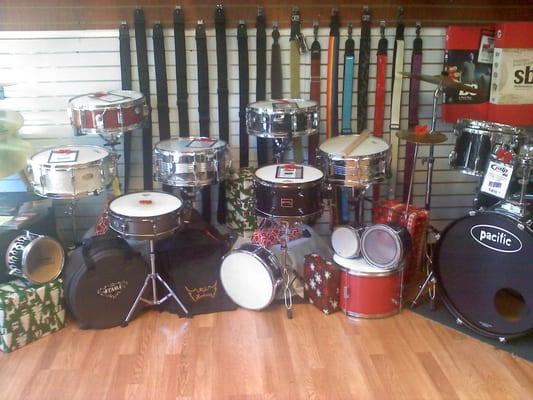 Holiday Snare Drum Display