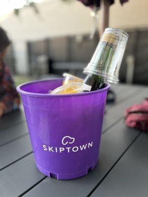 Mimosa bucket!