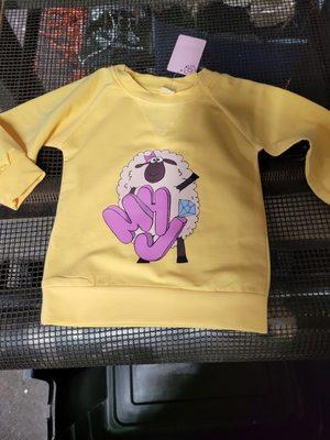 We print on baby tee's and toddler tee's too!