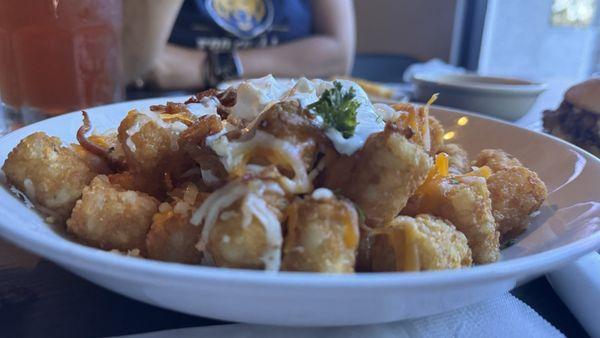 Tater tots loaded