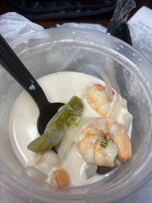 Coconut Shrimp soup-Tom Ka Goong