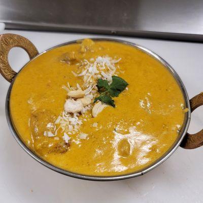 Chicken Korma with Coconut cream