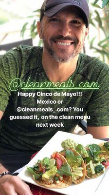 Hey guys!! Cooking healthy meals for you and your family.  Follow the Instagram page and stay in touch. @cleanmeals_com