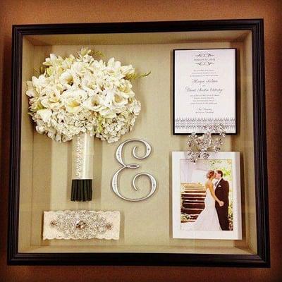 Wedding shadowboxes