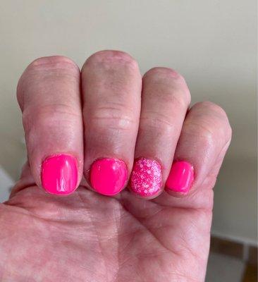 Gel manicure