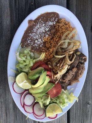 Carnitas plate, AMAZING