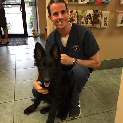 Sarasota's favorite veterinarian!  Dr. Mark Downing!