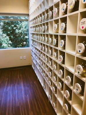 Chinese Herbal Medicine Storage Room and Lab