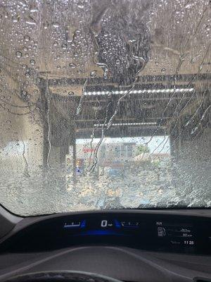 Car wash without soap