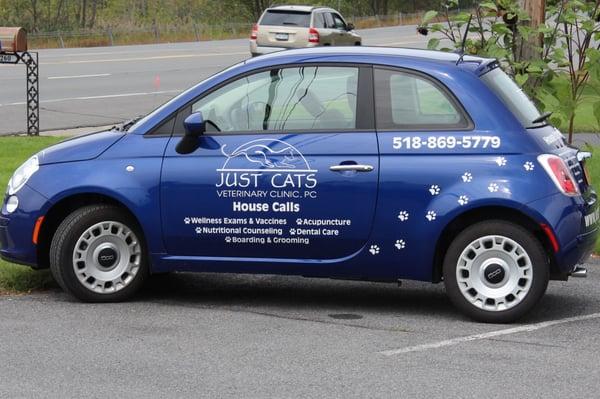 Just Cats House Call Vehicle