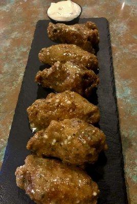 Garlic Parmesan wings