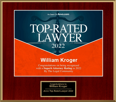 William Kroger Named Top-Rated Lawyer