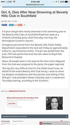 http://www.deadlinedetroit.com/articles/14840/girl_6_dies_after_near-drowning_at_beverly_hills_club_in_southfield#.V9axG8T3aJI