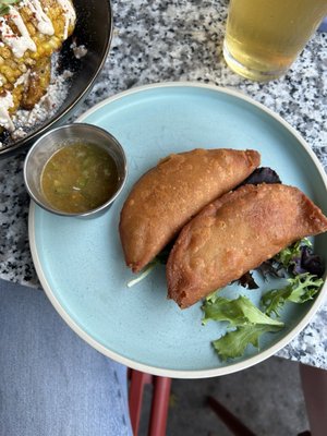 GF chicken empanadas