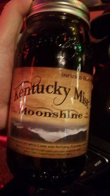 The samples are in small & standard sizes  $1 &$ 5. Nice variety of craft moonshine. $34 for a fifth.