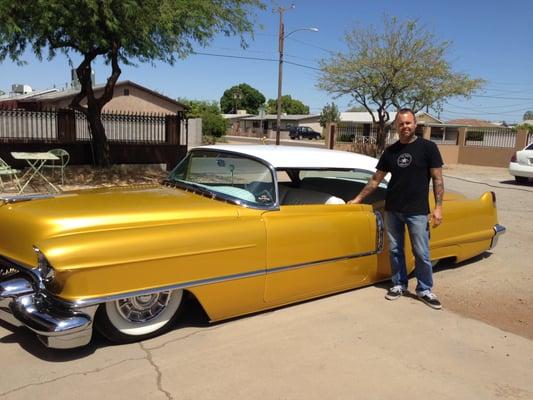 James from Jak'd up customs cool caddy!