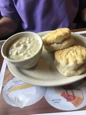 Biscuits and gravy